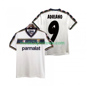 Koszulka Parma ADRIANO 9 2003 Retro Wyjazdowe Stroje Piłkarskie 2002 Krótki Rękaw